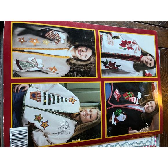 Cross stitch Needlework Booklet Lot of (7) Vintage Christmas Baby JCPenny HUCK - Picture 9 of 16